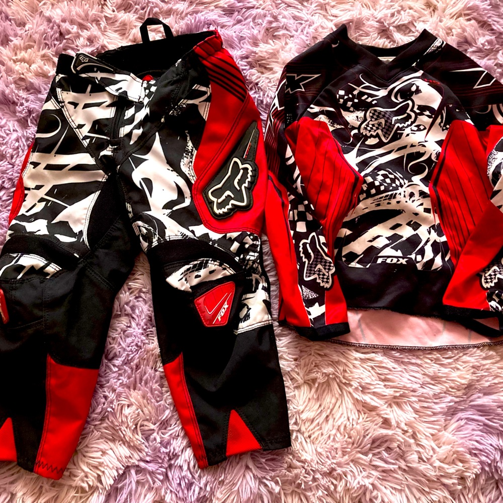 Fox Racing kids jersey and pants